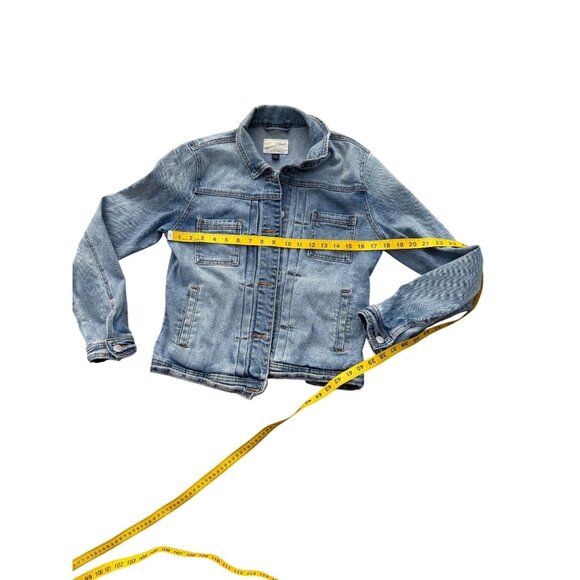 Universal Thread Womens Light Wash Denim Jacket S - Picture 6 of 6